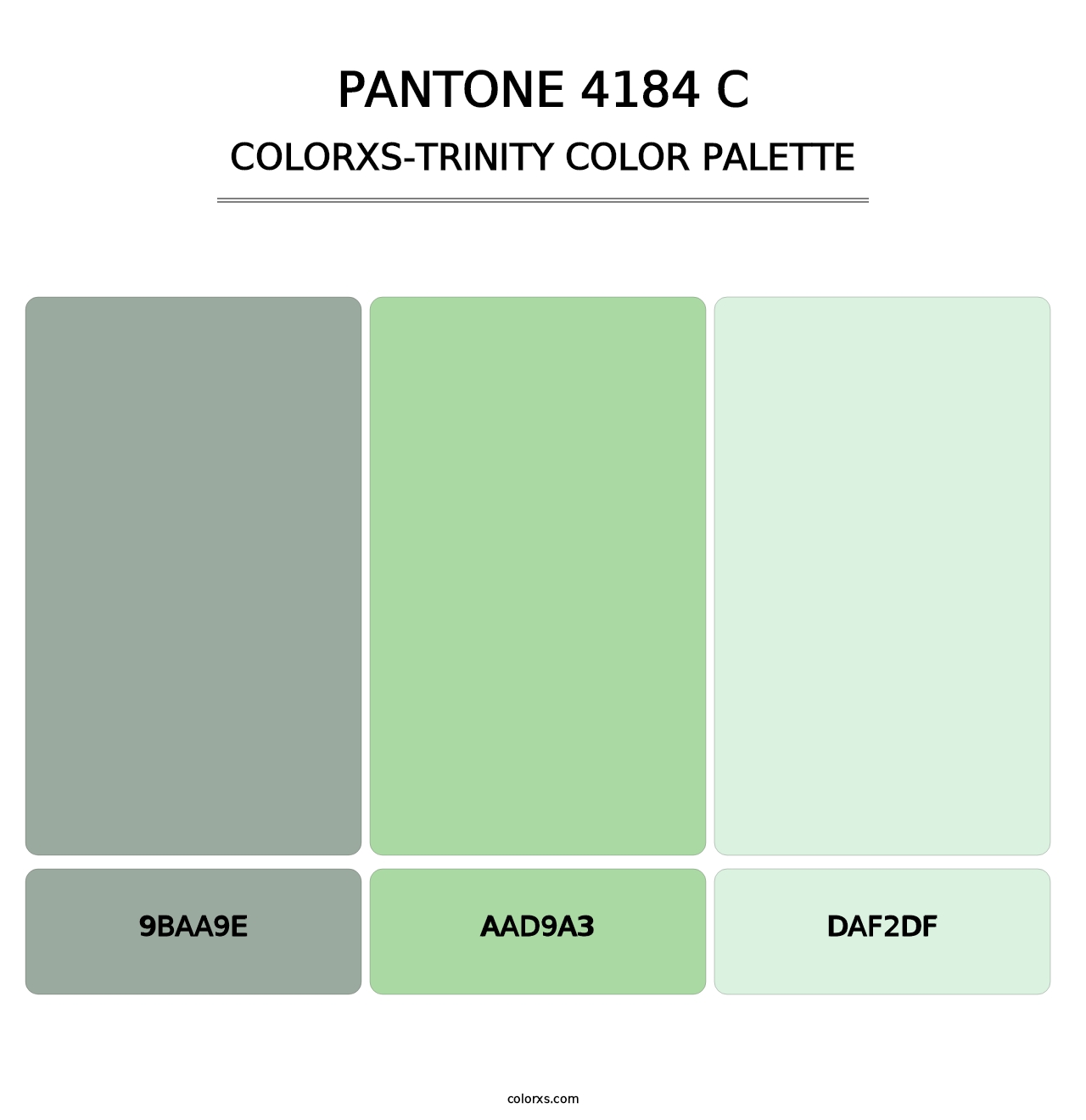 PANTONE 4184 C - Colorxs Trinity Palette
