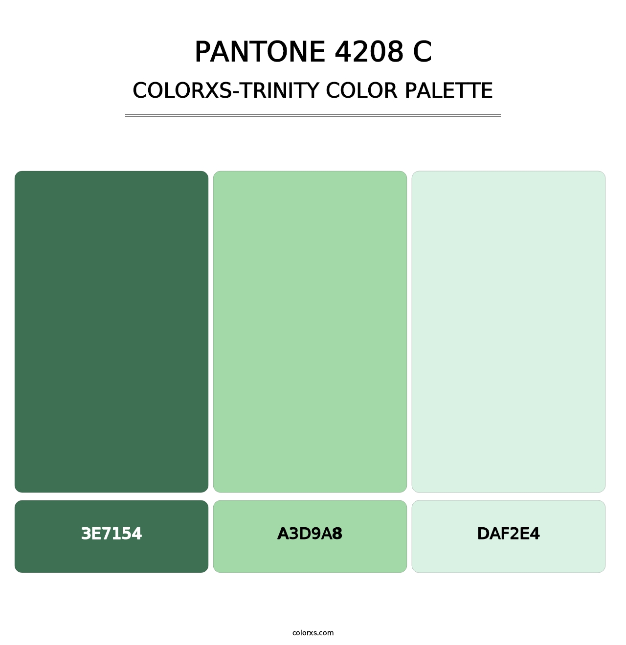 PANTONE 4208 C - Colorxs Trinity Palette