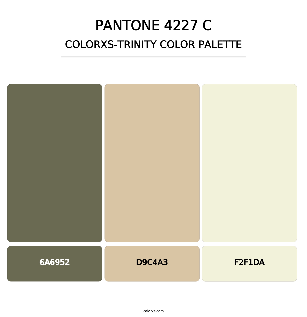 PANTONE 4227 C - Colorxs Trinity Palette