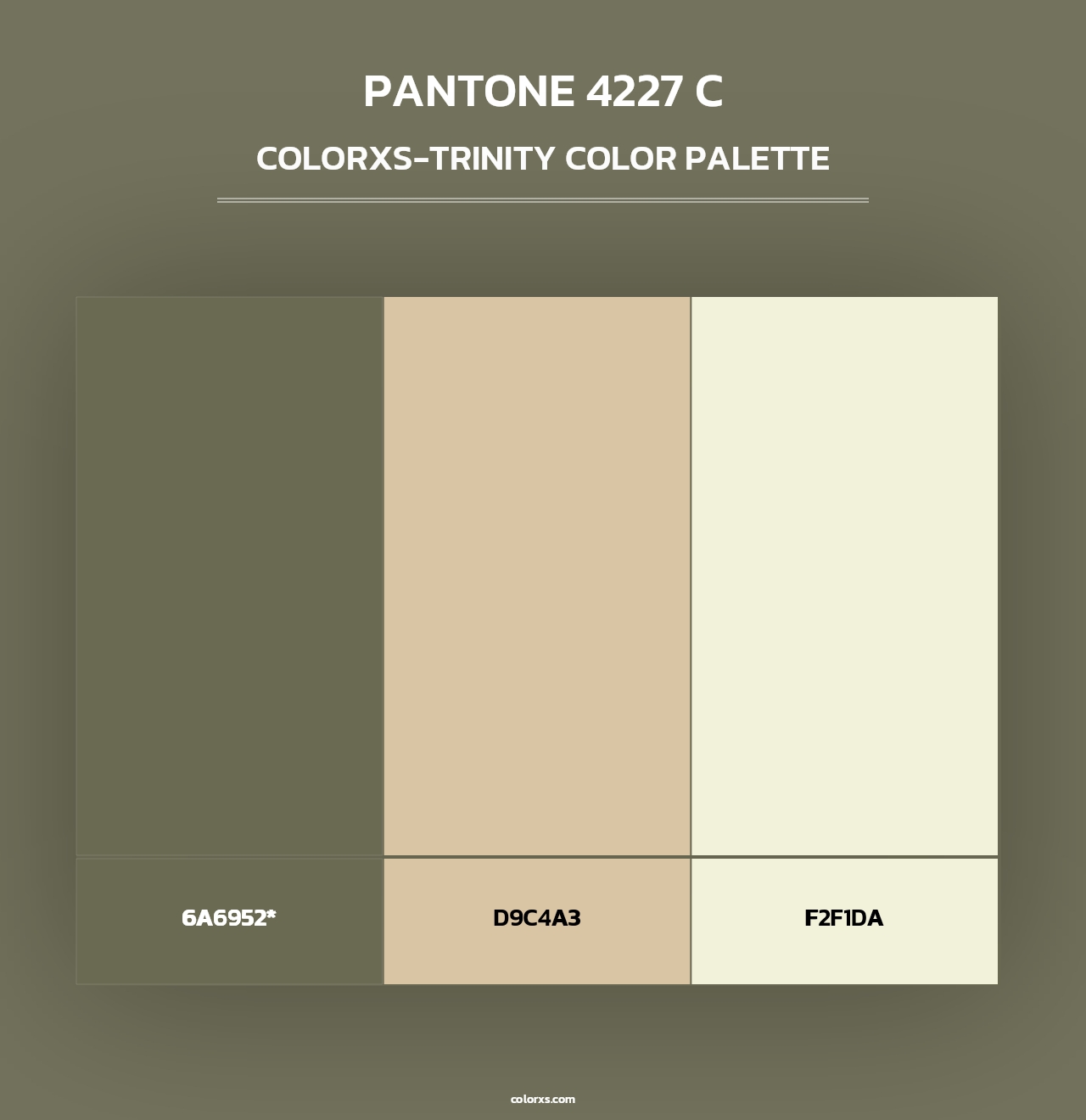 PANTONE 4227 C - Colorxs Trinity Palette