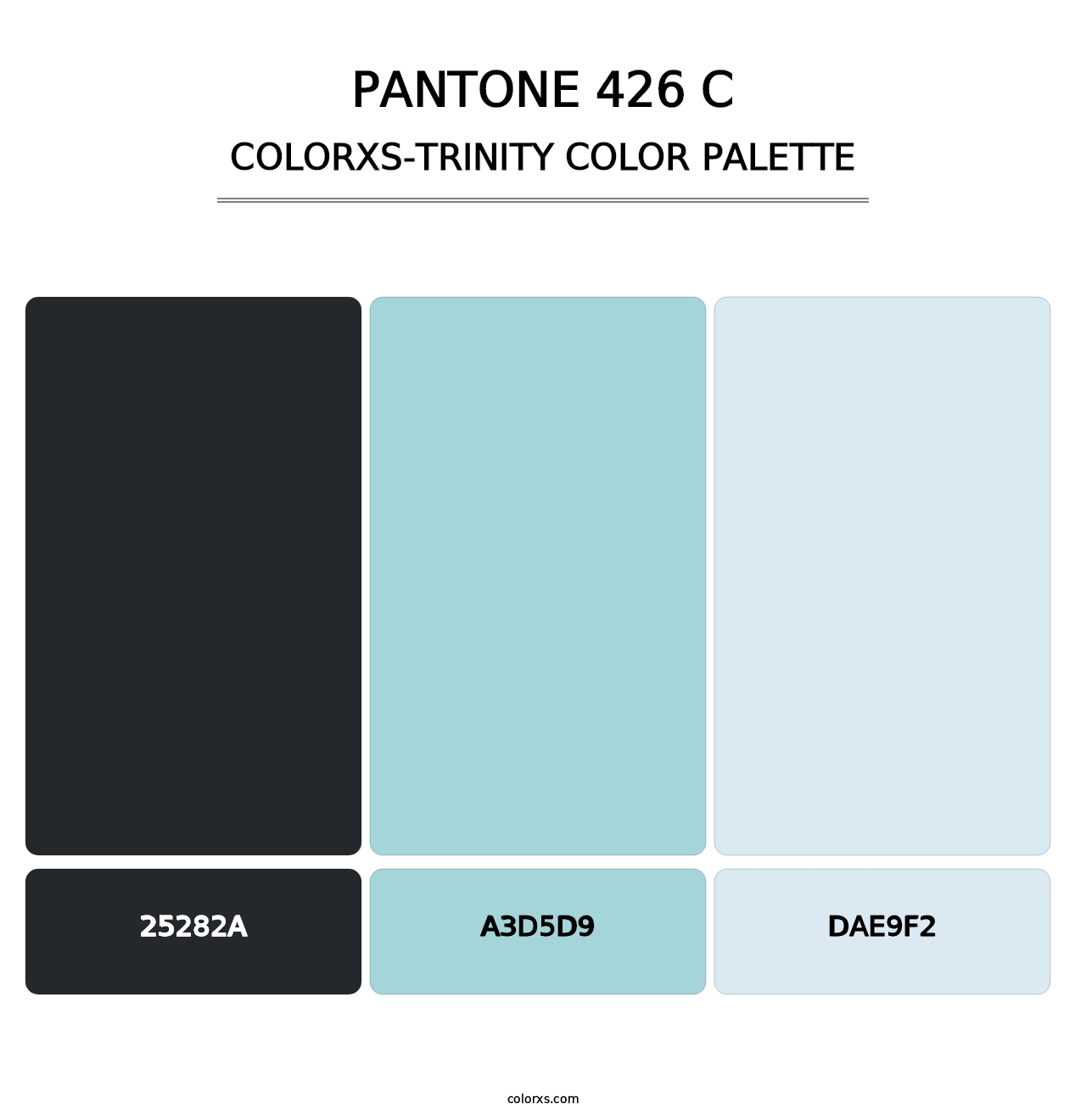 PANTONE 426 C - Colorxs Trinity Palette