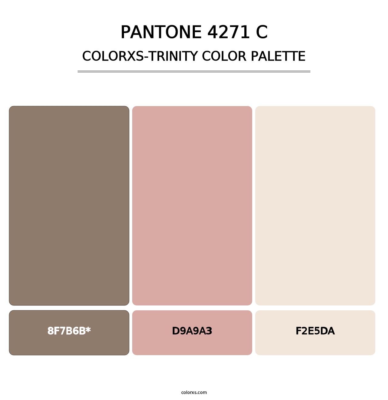 PANTONE 4271 C - Colorxs Trinity Palette