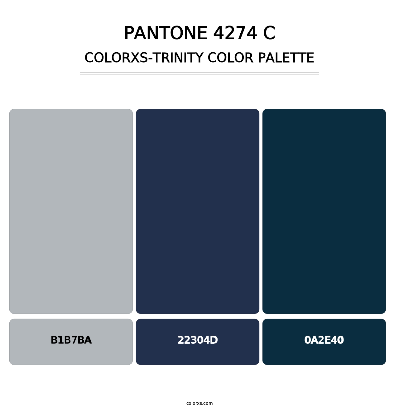 PANTONE 4274 C - Colorxs Trinity Palette