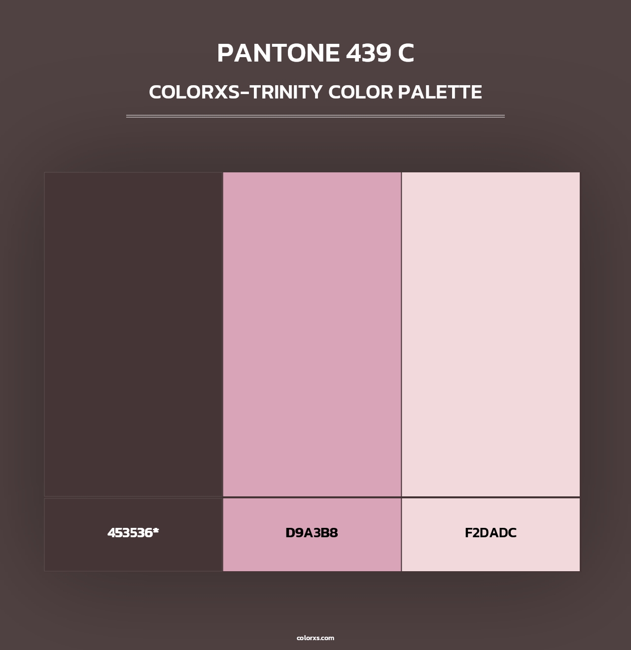 PANTONE 439 C - Colorxs Trinity Palette