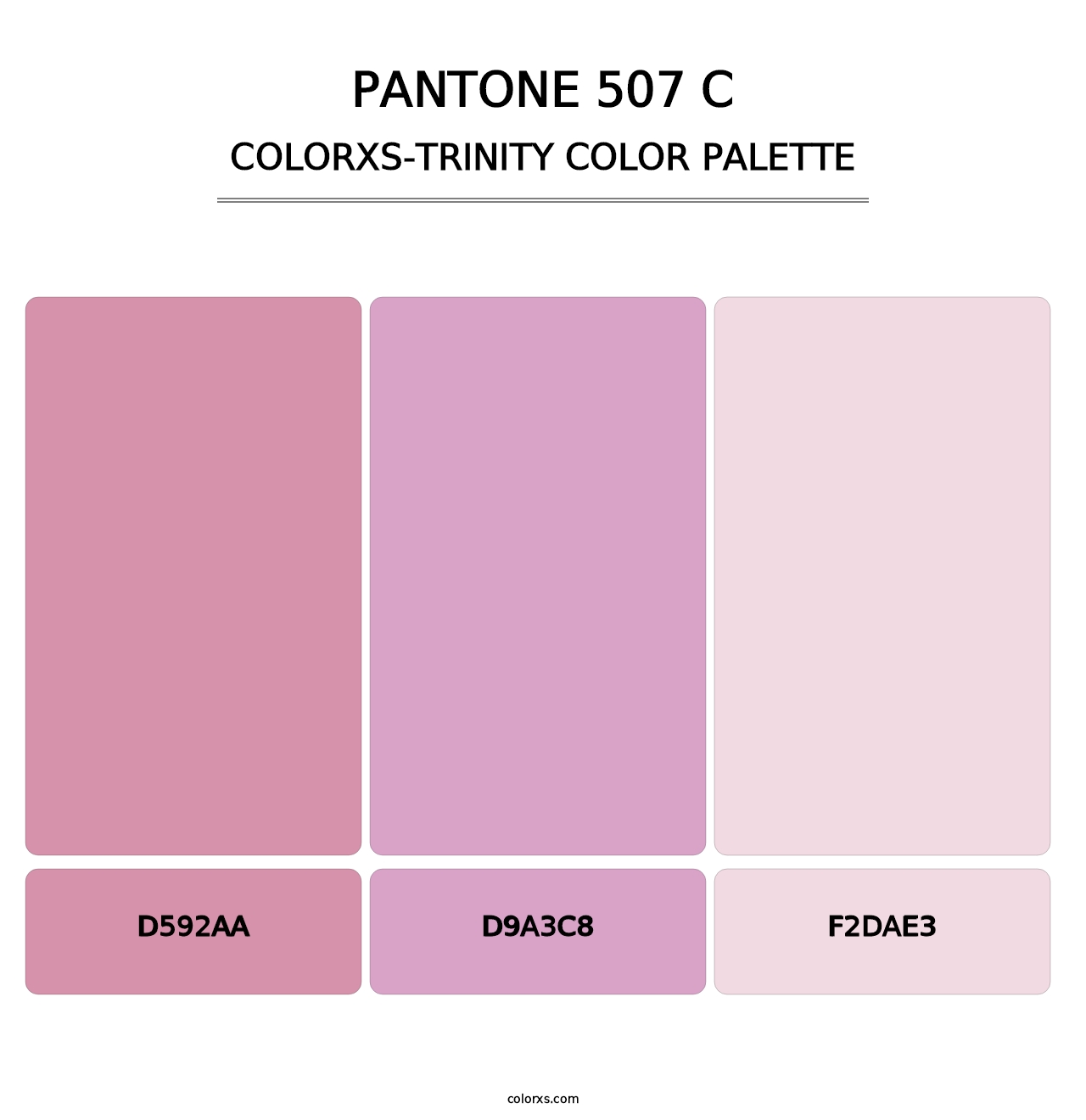 PANTONE 507 C - Colorxs Trinity Palette