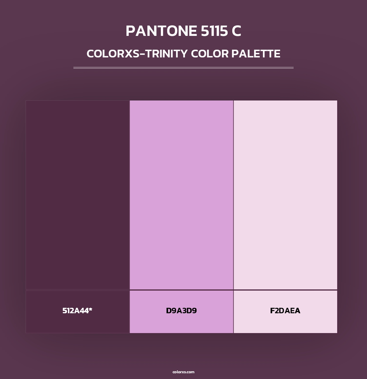 PANTONE 5115 C - Colorxs Trinity Palette
