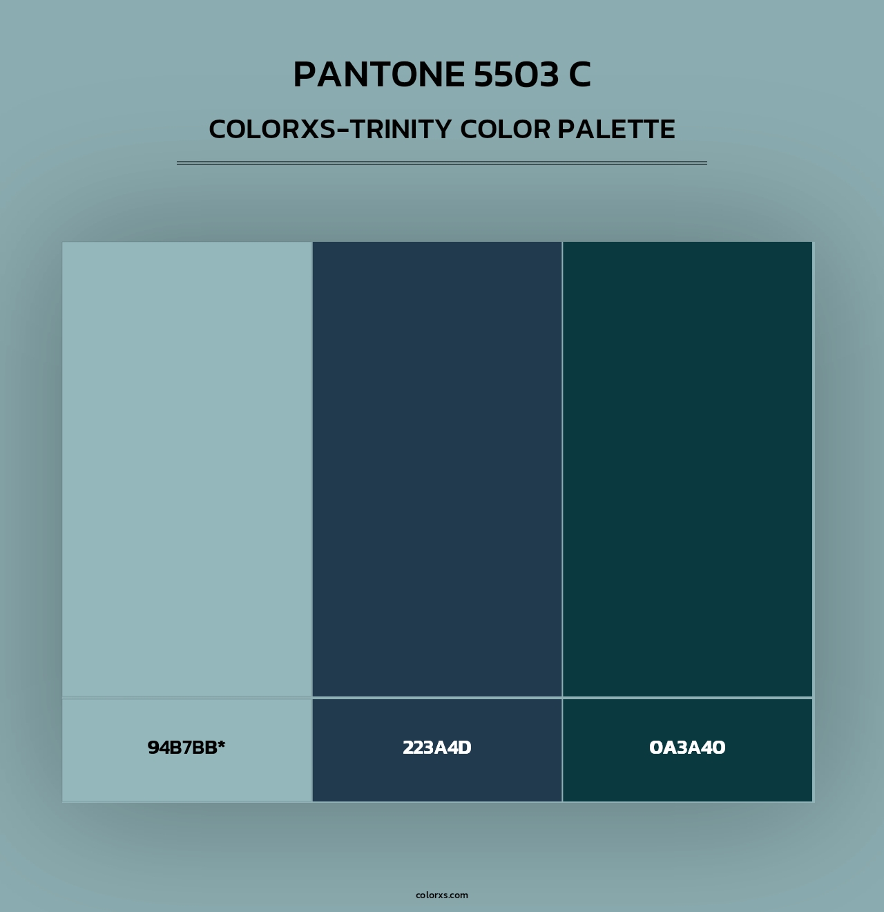 PANTONE 5503 C - Colorxs Trinity Palette