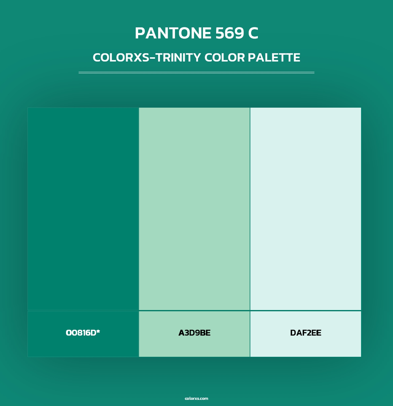 PANTONE 569 C - Colorxs Trinity Palette