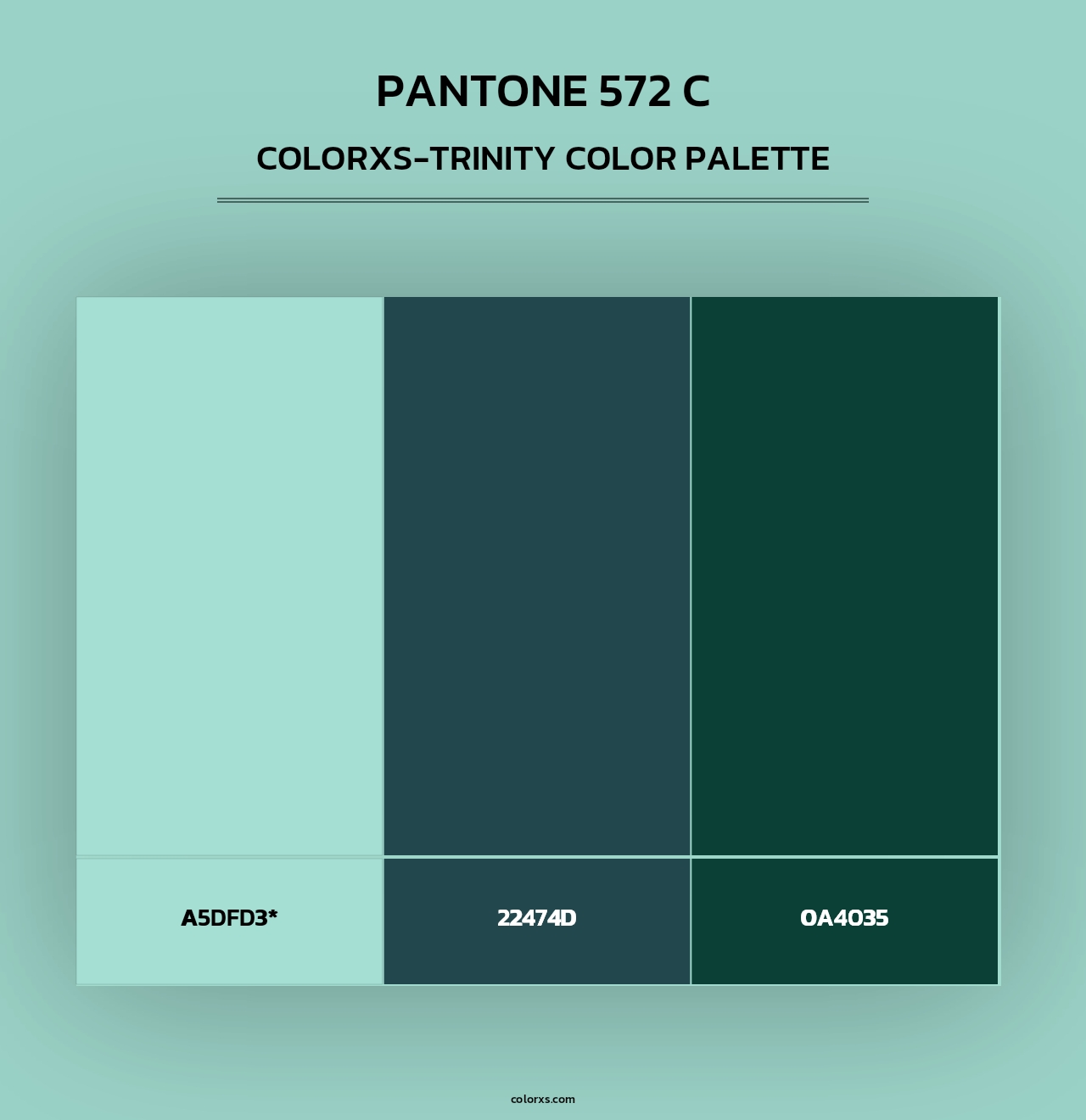 PANTONE 572 C - Colorxs Trinity Palette