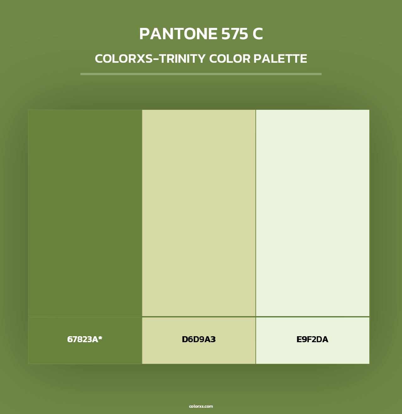 PANTONE 575 C - Colorxs Trinity Palette