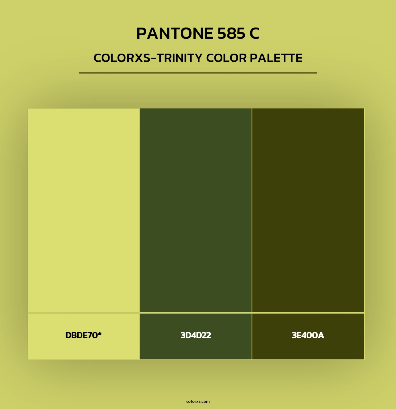 PANTONE 585 C - Colorxs Trinity Palette