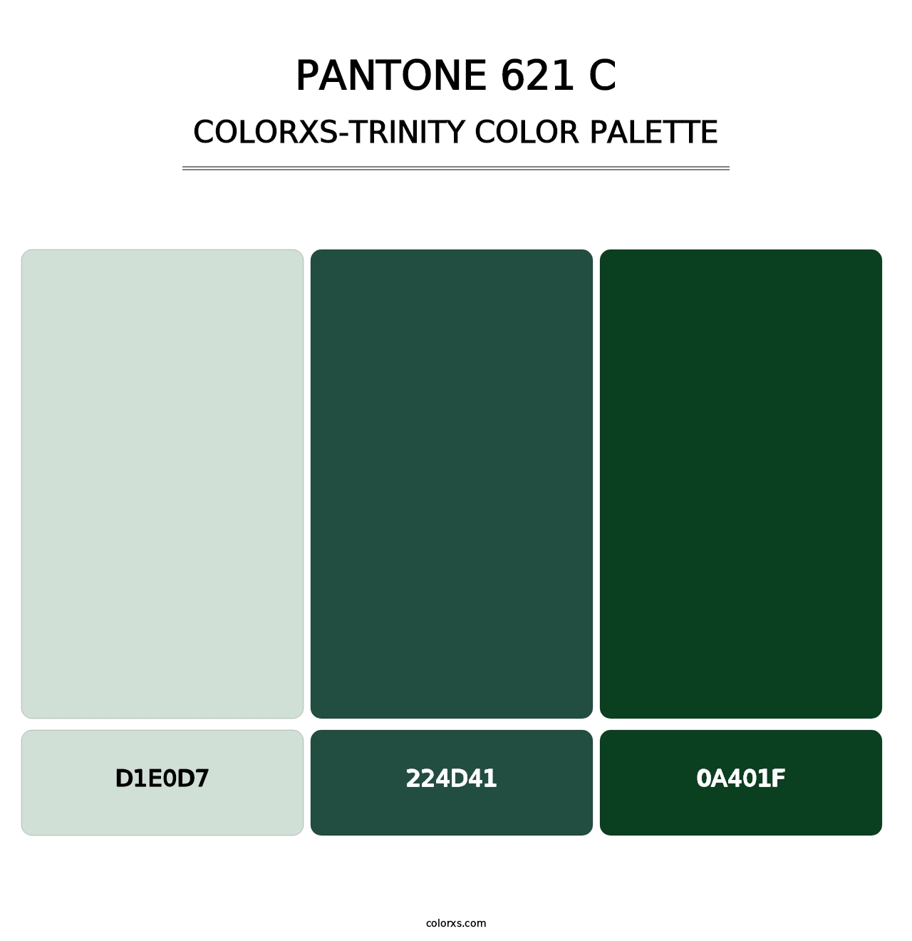 PANTONE 621 C - Colorxs Trinity Palette