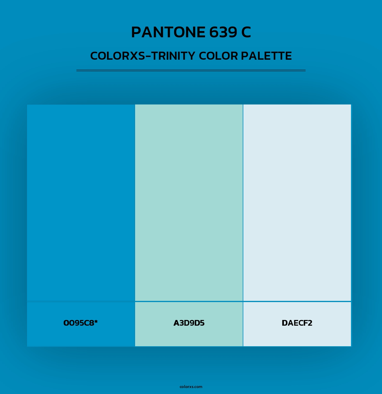 PANTONE 639 C - Colorxs Trinity Palette