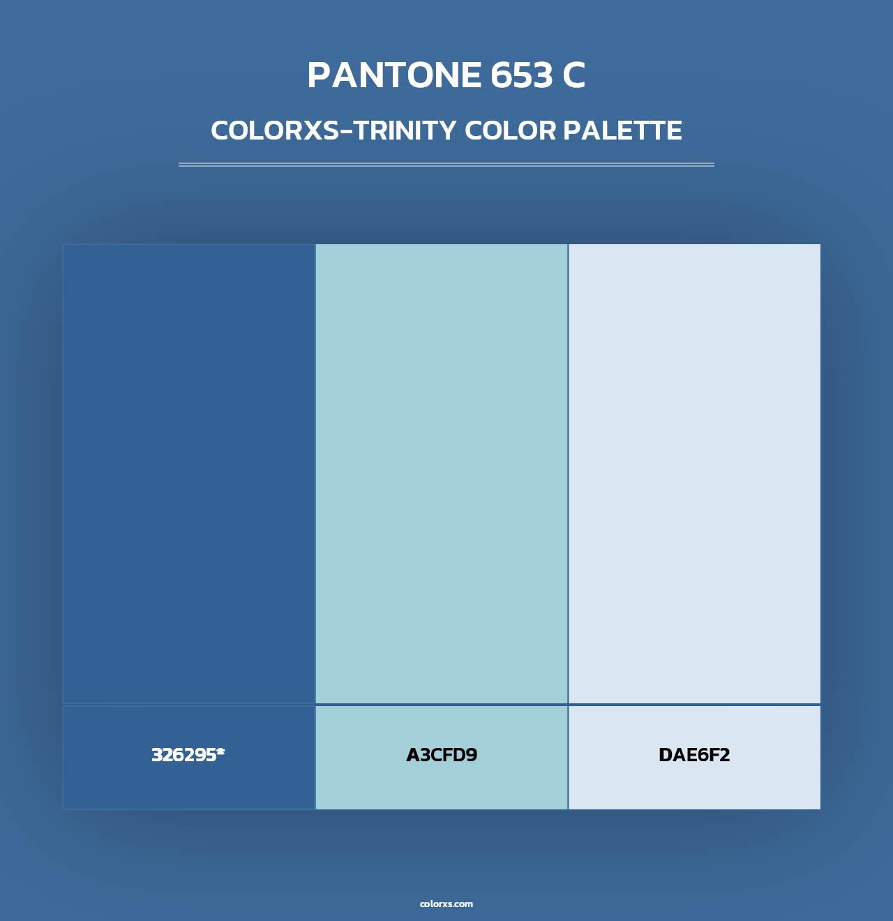 PANTONE 653 C - Colorxs Trinity Palette