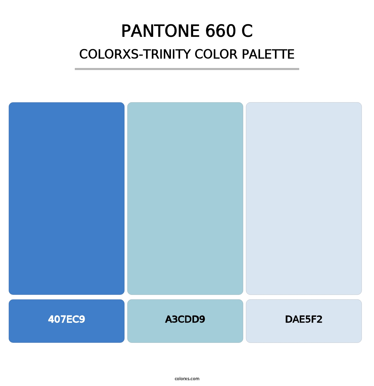 PANTONE 660 C - Colorxs Trinity Palette