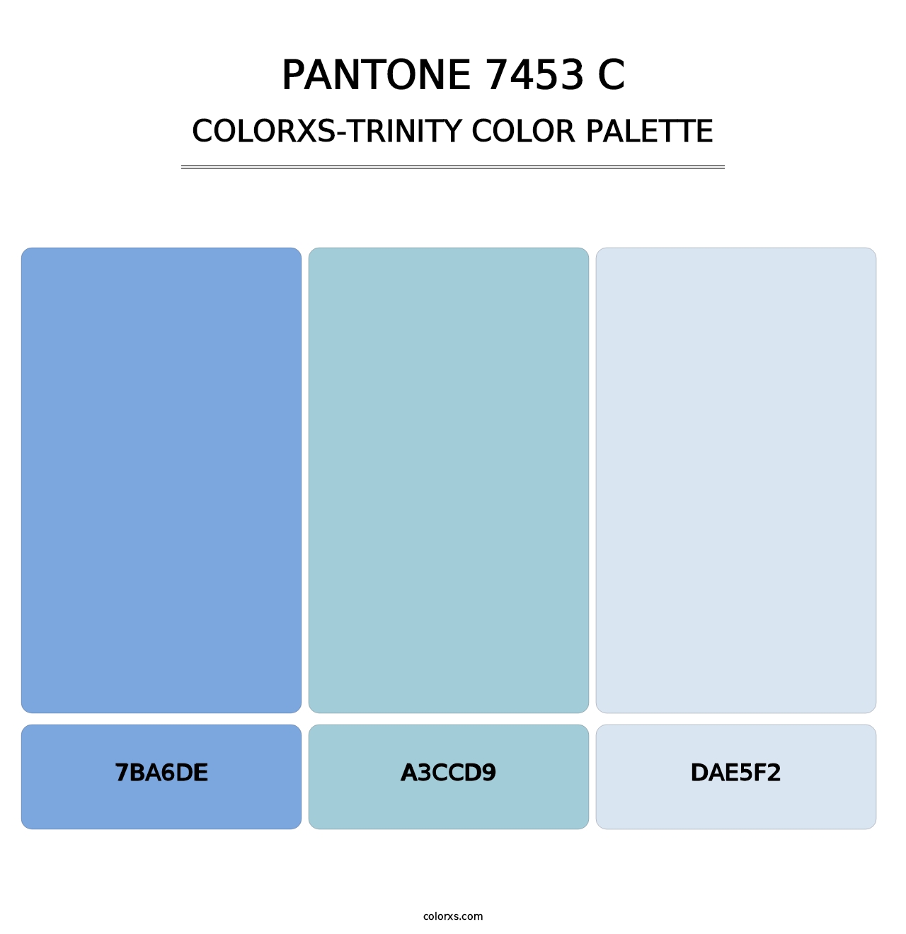 PANTONE 7453 C - Colorxs Trinity Palette