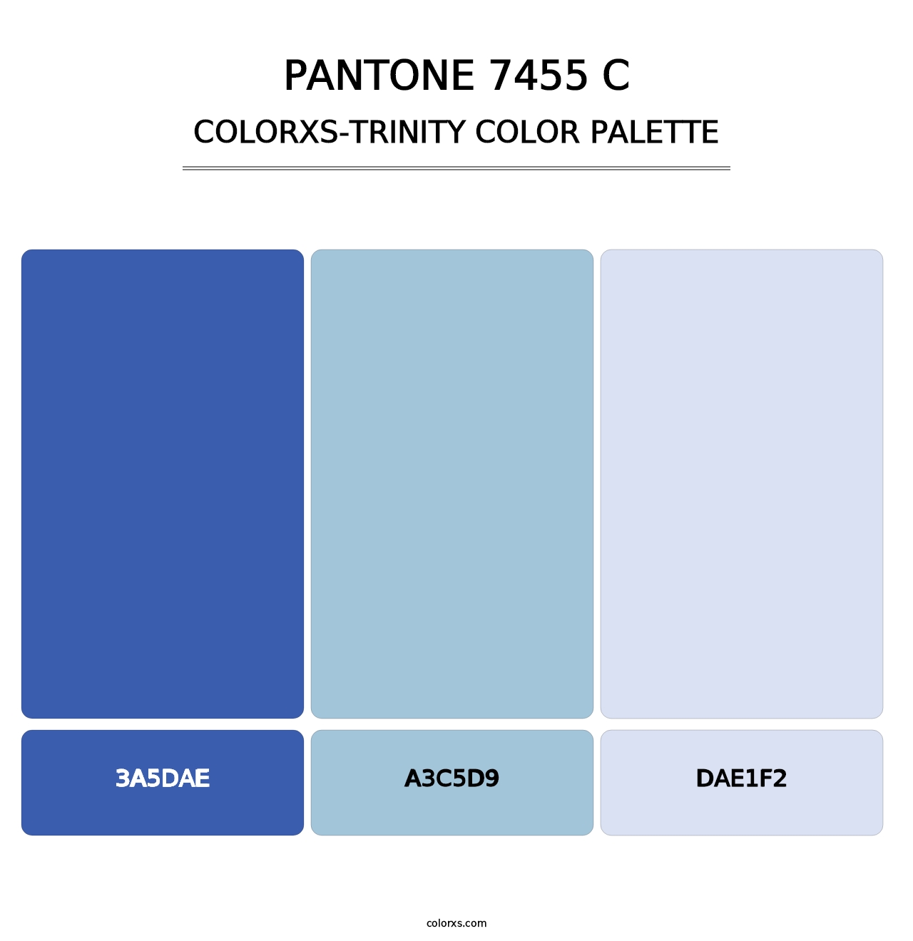 PANTONE 7455 C - Colorxs Trinity Palette