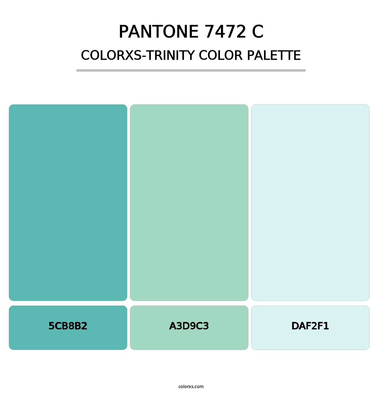 PANTONE 7472 C - Colorxs Trinity Palette