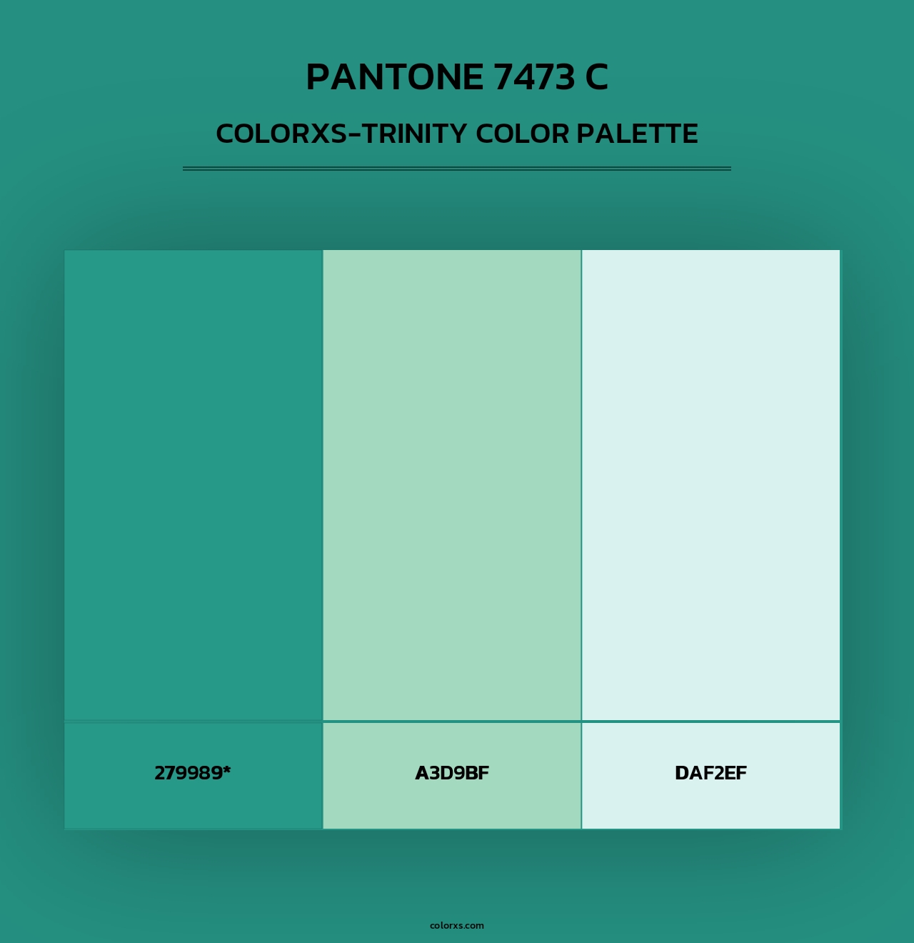PANTONE 7473 C - Colorxs Trinity Palette