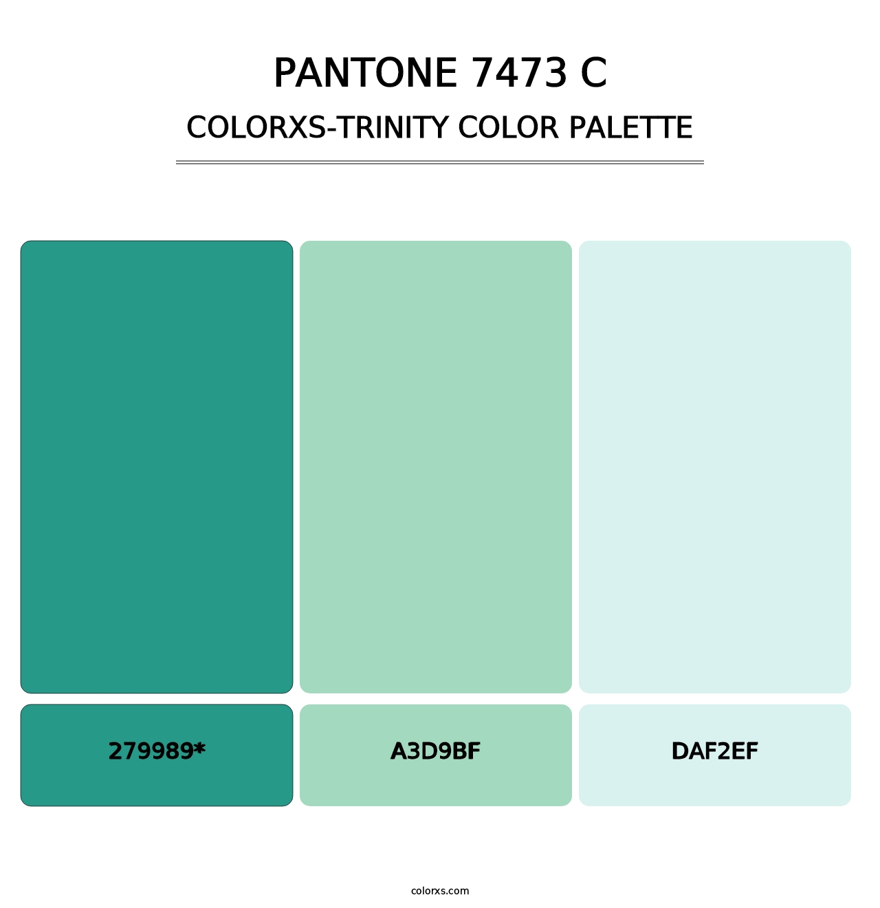 PANTONE 7473 C - Colorxs Trinity Palette