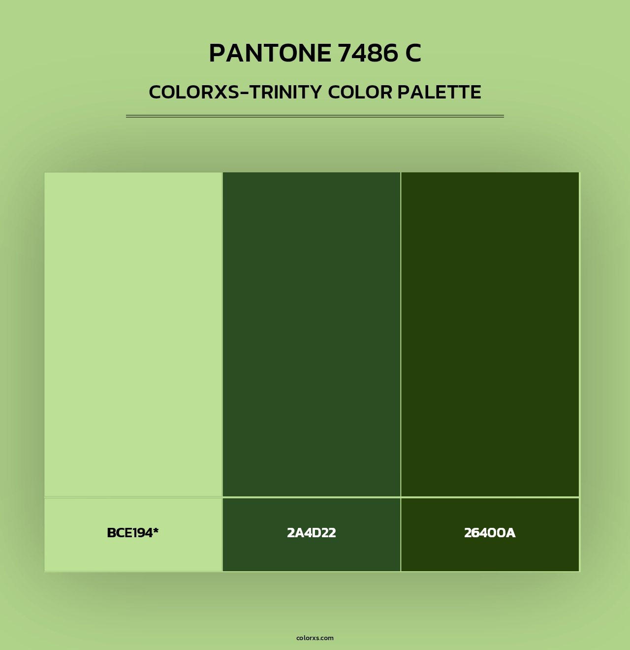 PANTONE 7486 C - Colorxs Trinity Palette