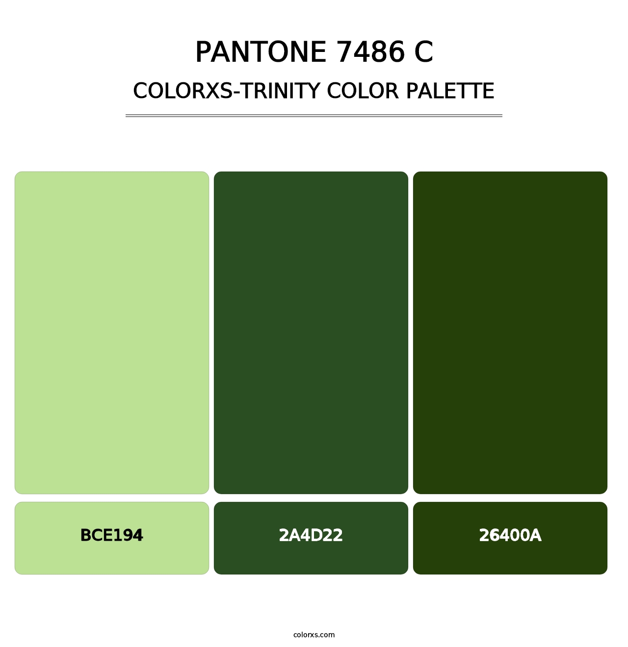 PANTONE 7486 C - Colorxs Trinity Palette