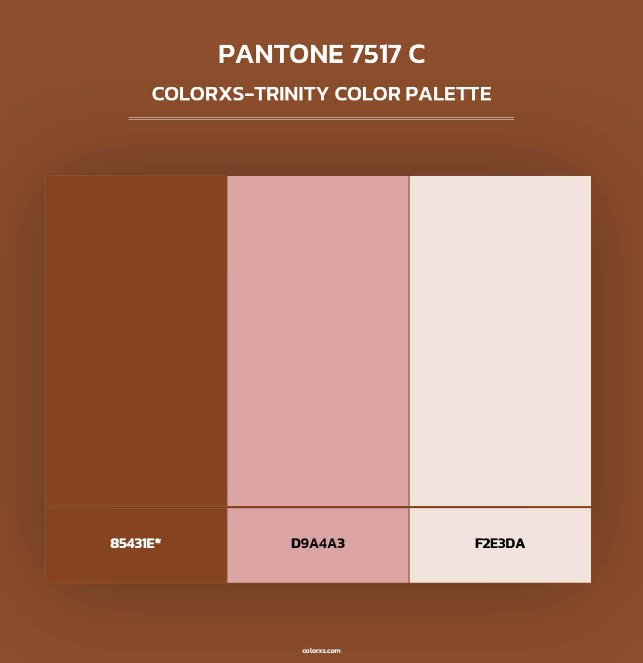 PANTONE 7517 C - Colorxs Trinity Palette