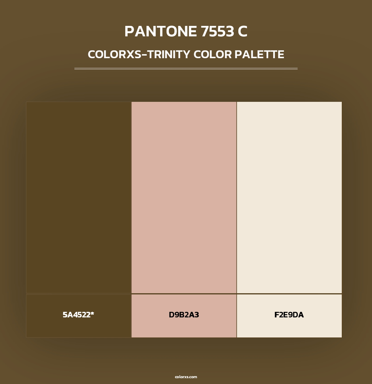 PANTONE 7553 C - Colorxs Trinity Palette