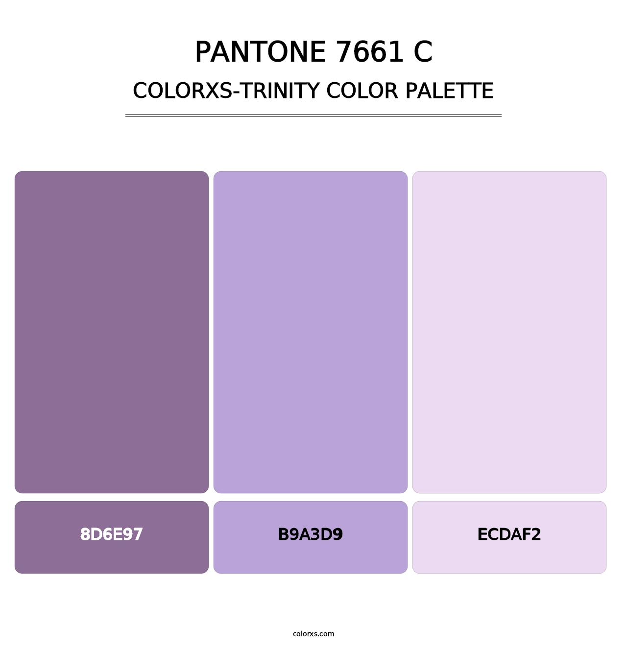 PANTONE 7661 C - Colorxs Trinity Palette
