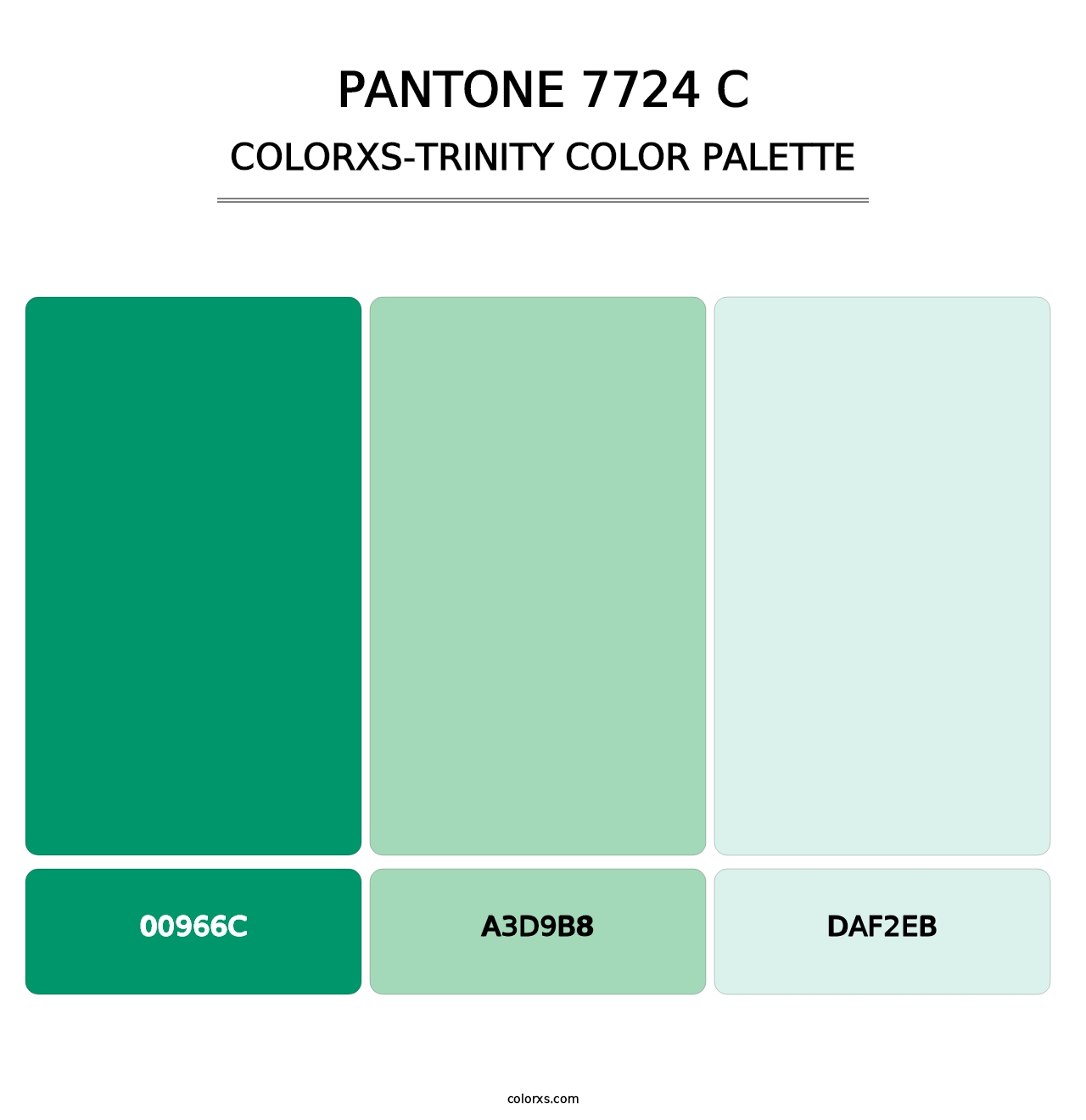 PANTONE 7724 C - Colorxs Trinity Palette