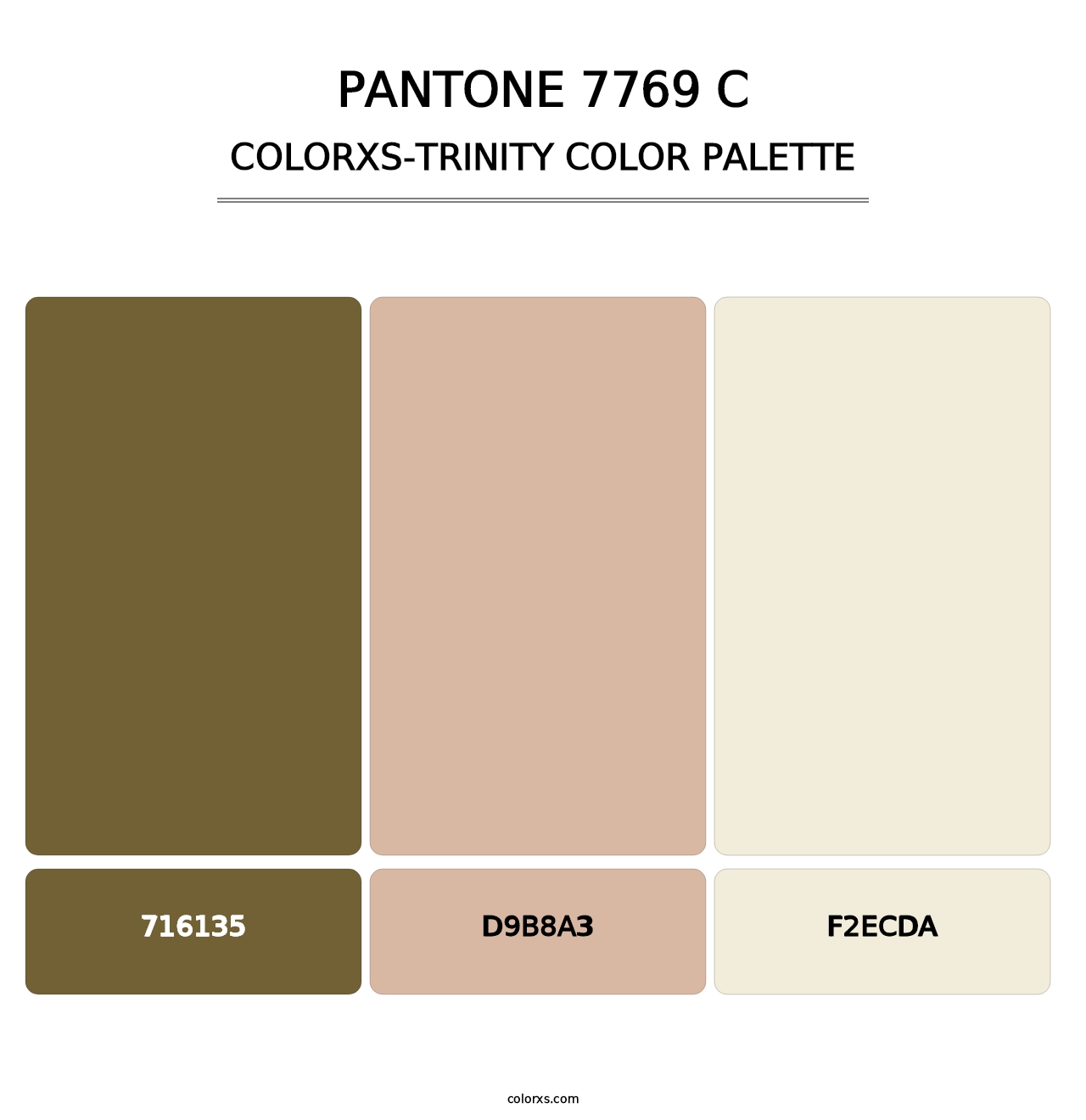 PANTONE 7769 C - Colorxs Trinity Palette