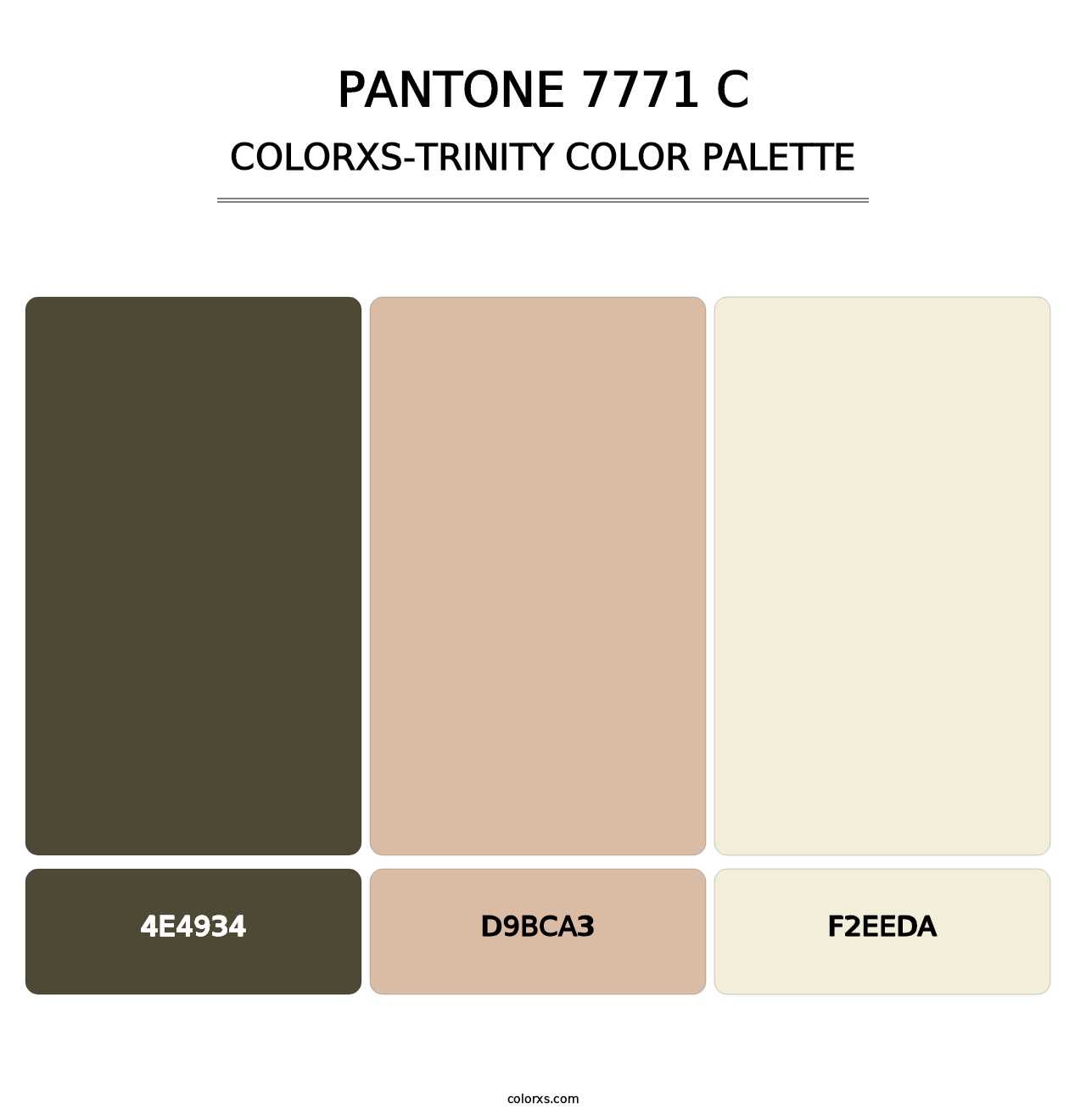PANTONE 7771 C - Colorxs Trinity Palette