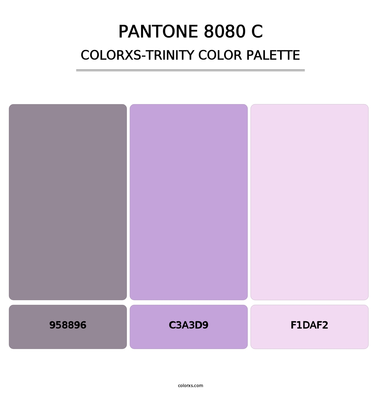 PANTONE 8080 C - Colorxs Trinity Palette