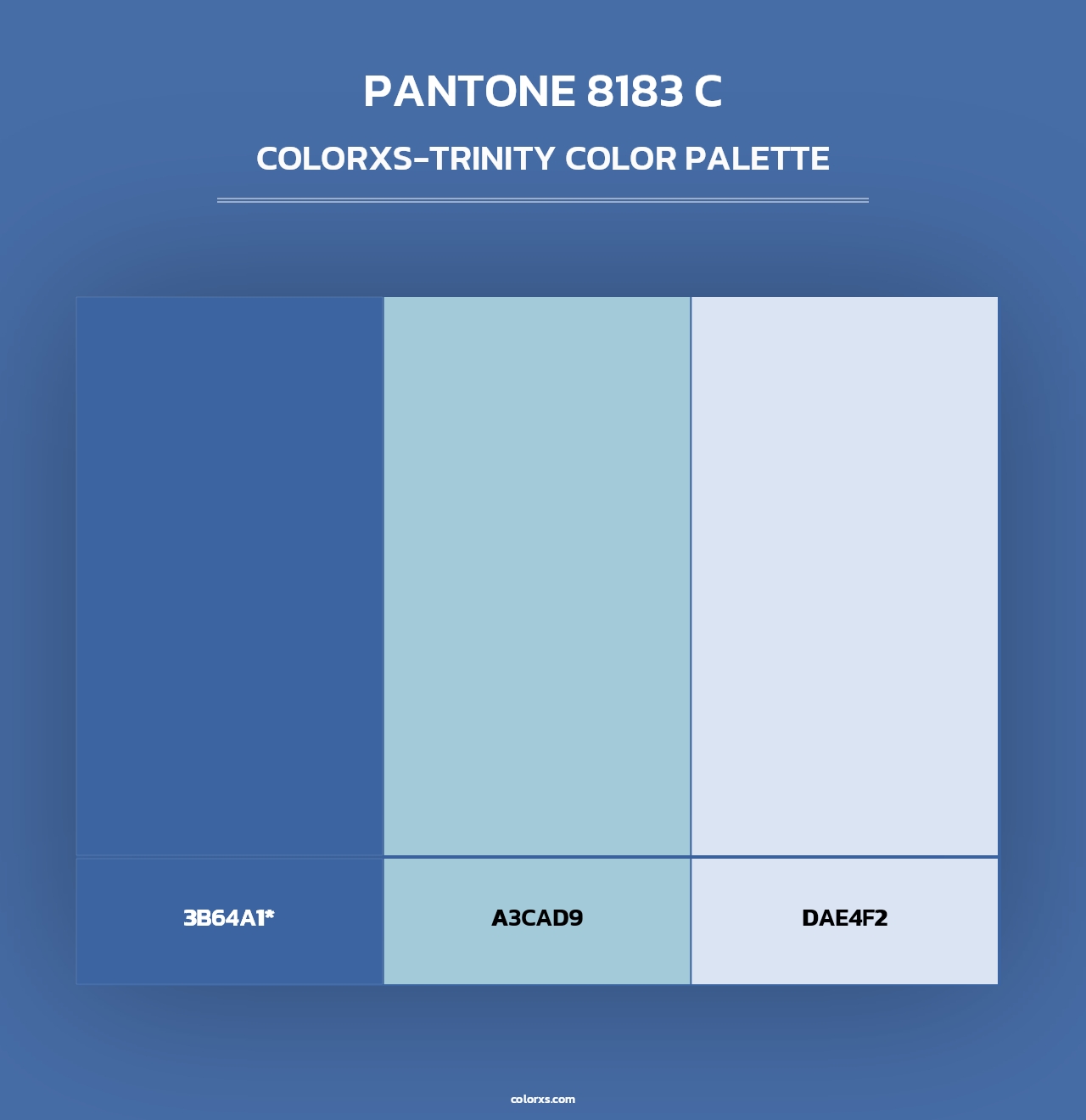 PANTONE 8183 C - Colorxs Trinity Palette
