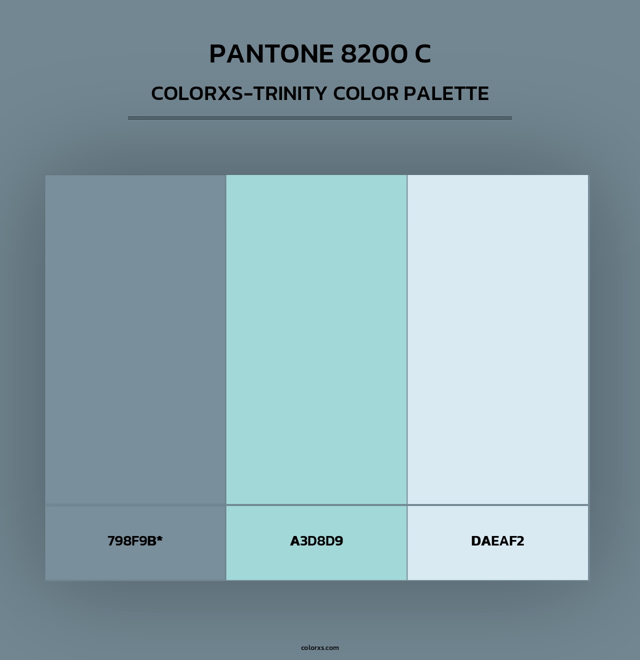 PANTONE 8200 C - Colorxs Trinity Palette