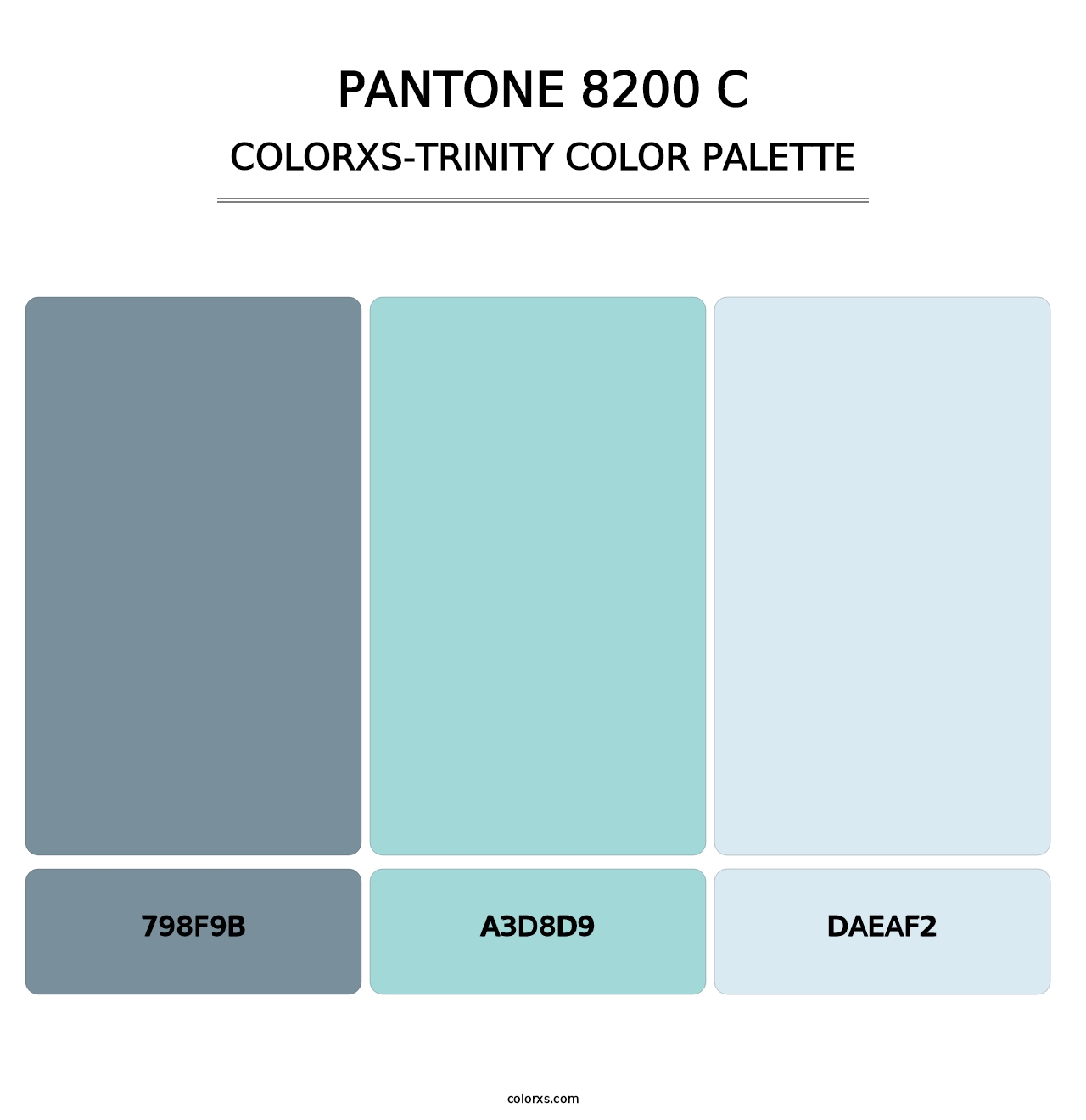 PANTONE 8200 C - Colorxs Trinity Palette