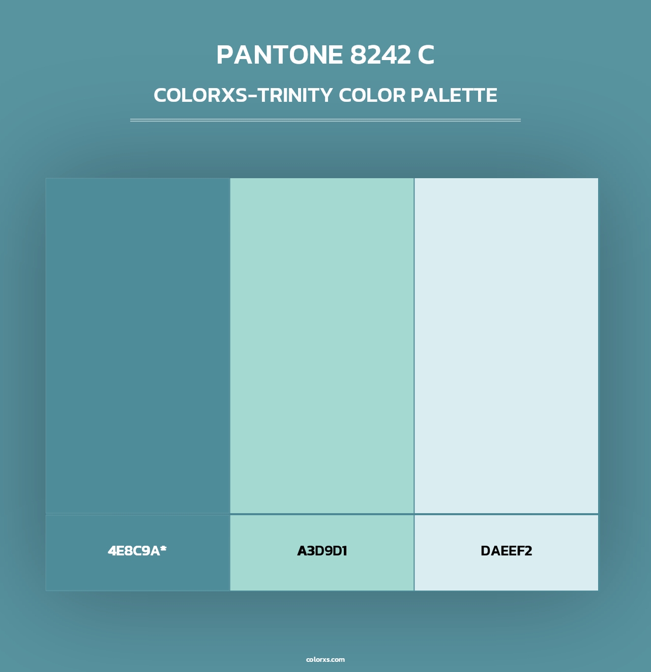 PANTONE 8242 C - Colorxs Trinity Palette
