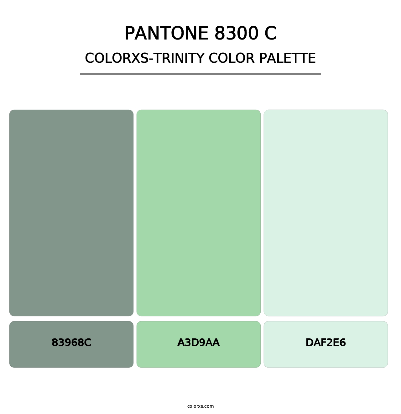 PANTONE 8300 C - Colorxs Trinity Palette