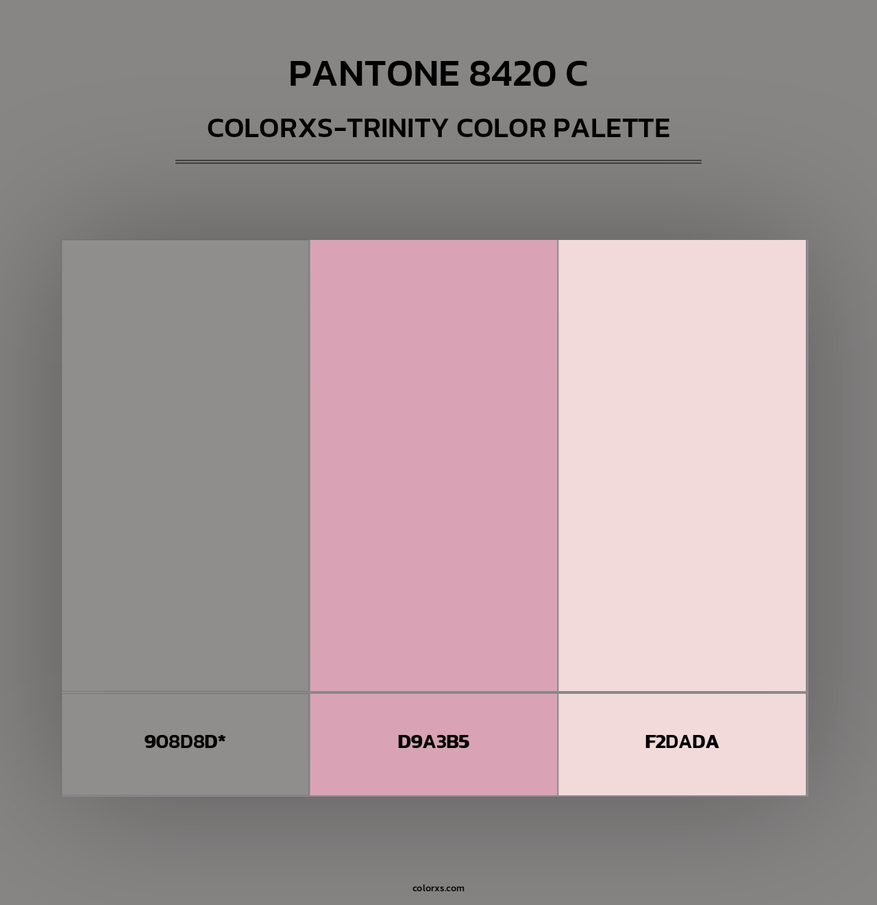 PANTONE 8420 C - Colorxs Trinity Palette