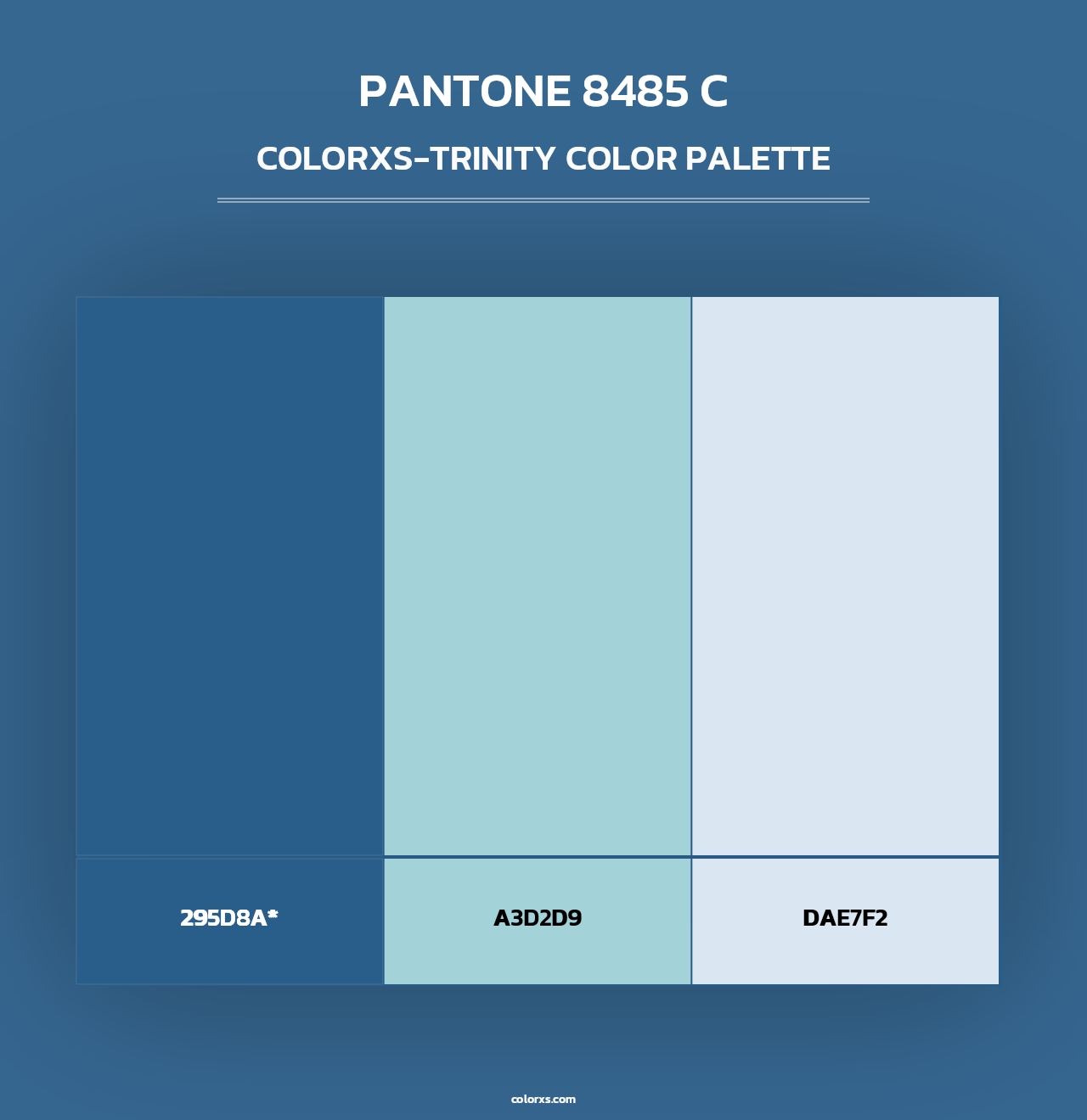 PANTONE 8485 C - Colorxs Trinity Palette