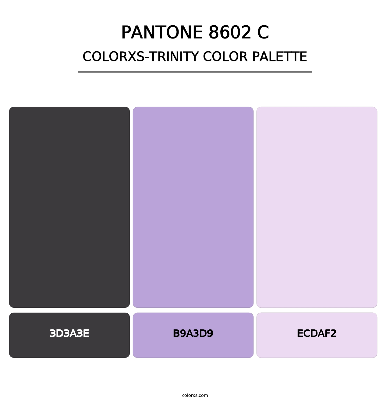 PANTONE 8602 C - Colorxs Trinity Palette