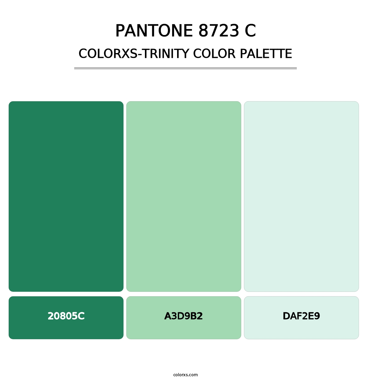 PANTONE 8723 C - Colorxs Trinity Palette