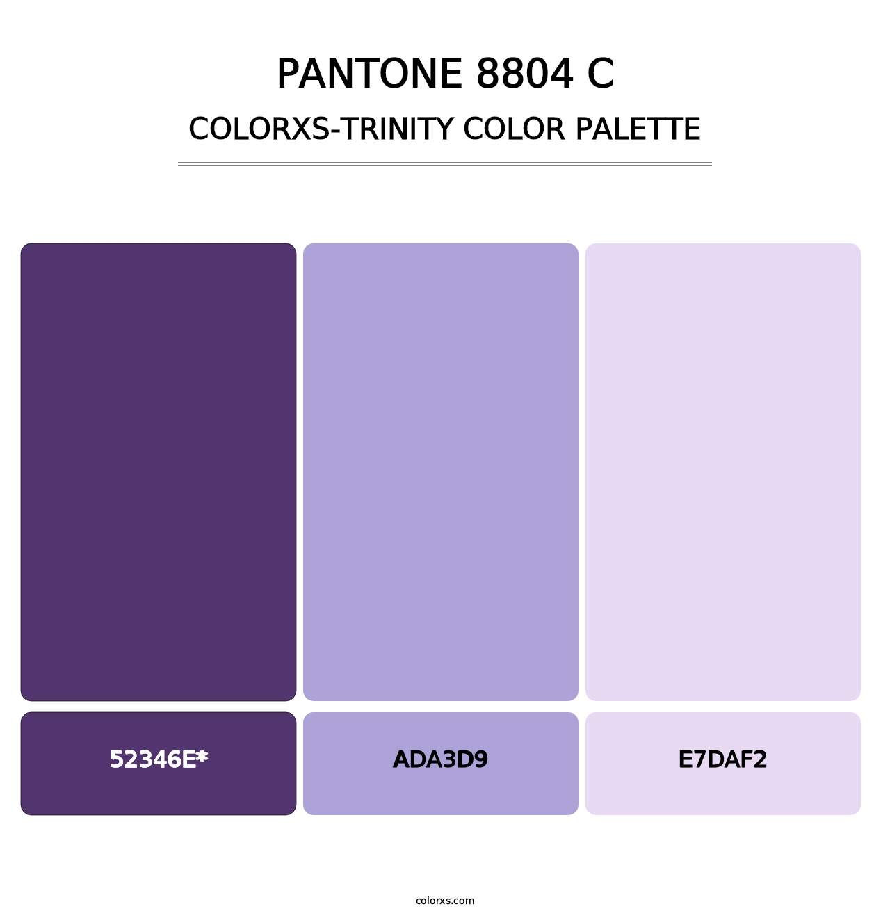 PANTONE 8804 C - Colorxs Trinity Palette