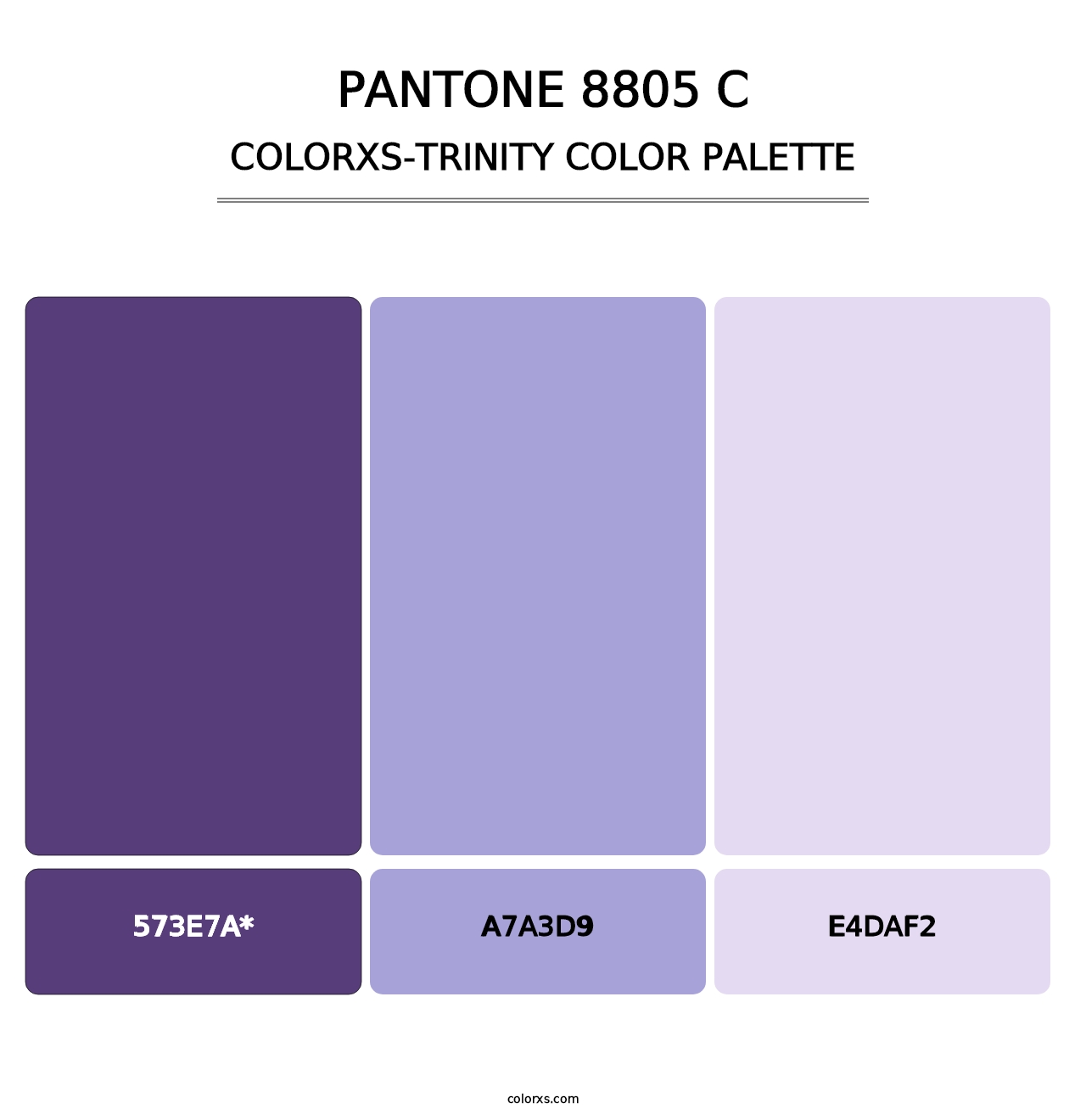 PANTONE 8805 C - Colorxs Trinity Palette