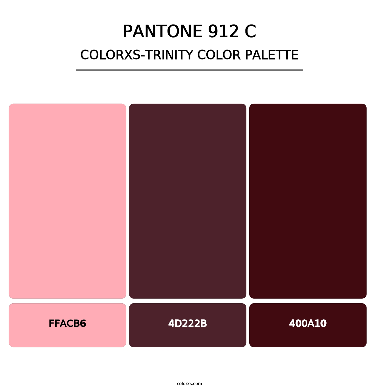 PANTONE 912 C - Colorxs Trinity Palette