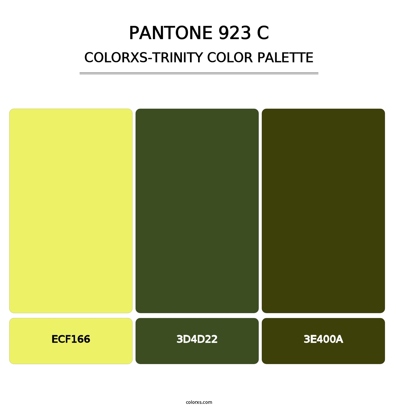PANTONE 923 C - Colorxs Trinity Palette