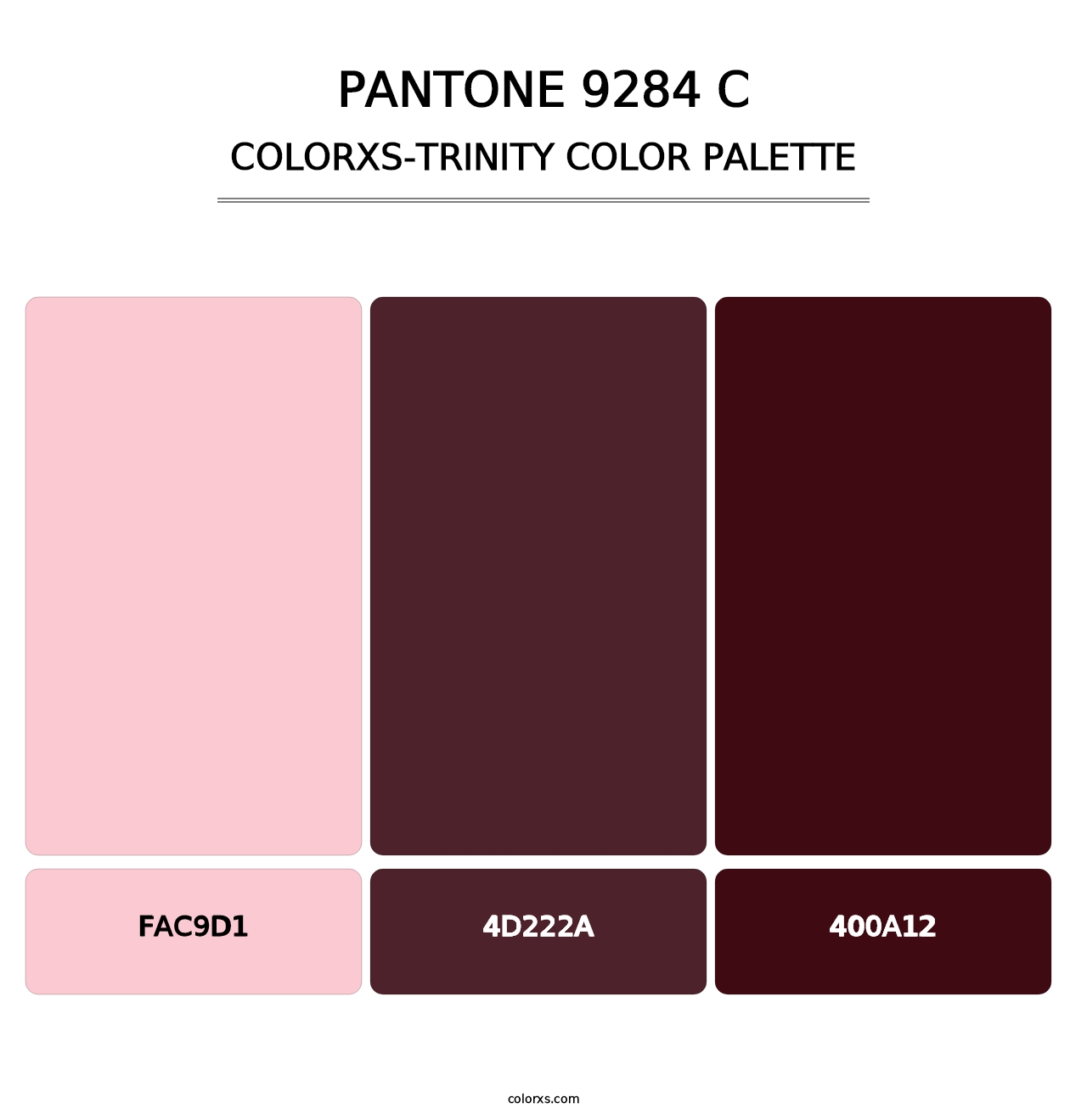 PANTONE 9284 C - Colorxs Trinity Palette