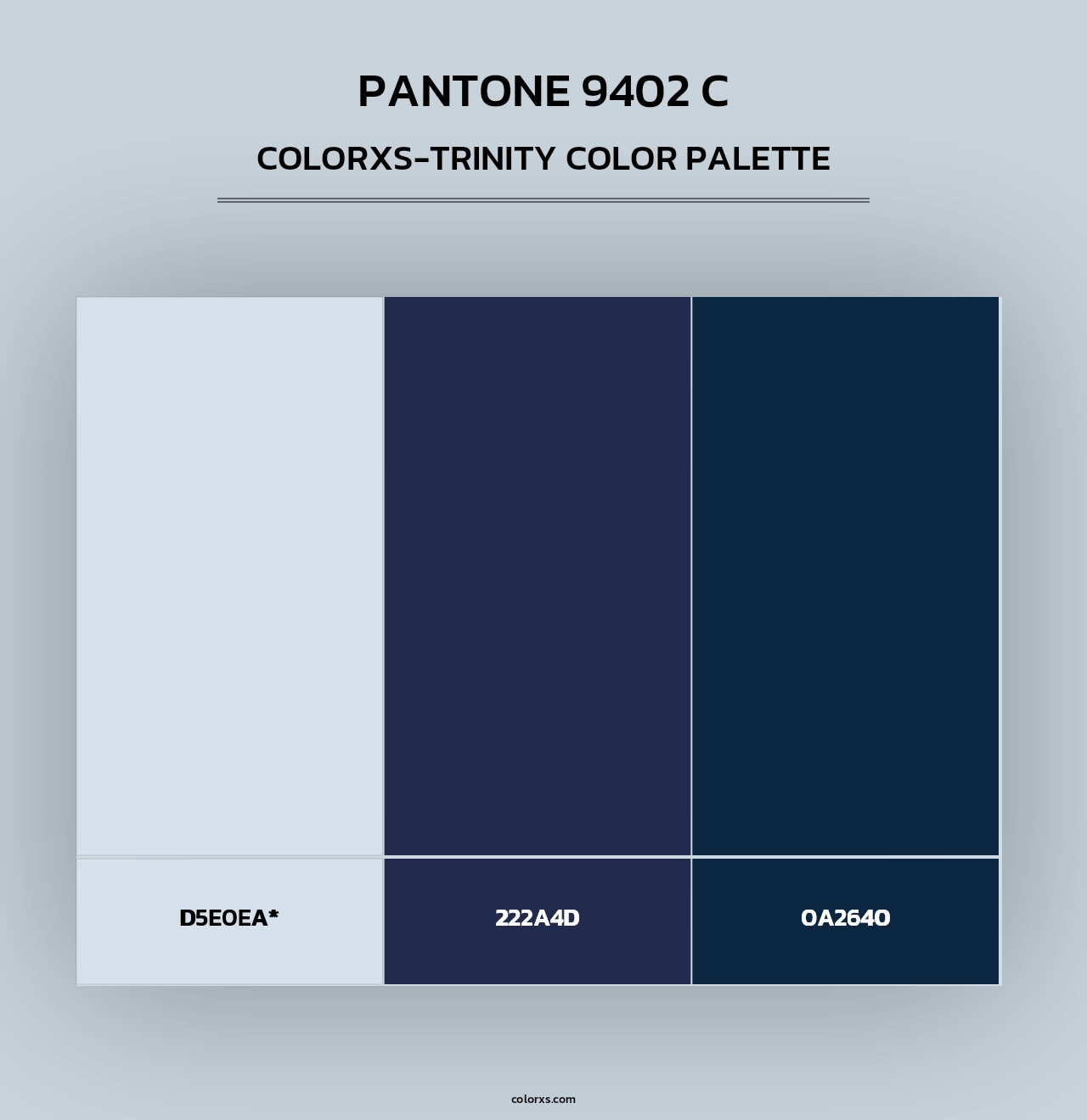 PANTONE 9402 C - Colorxs Trinity Palette