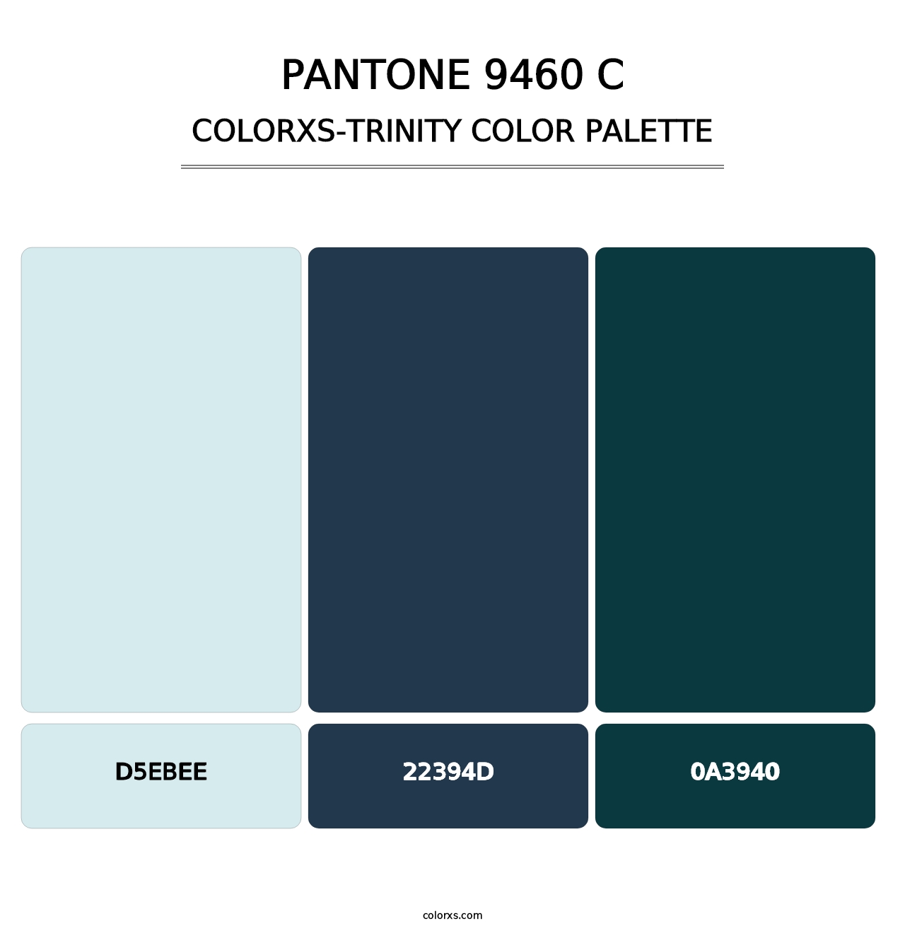 PANTONE 9460 C - Colorxs Trinity Palette