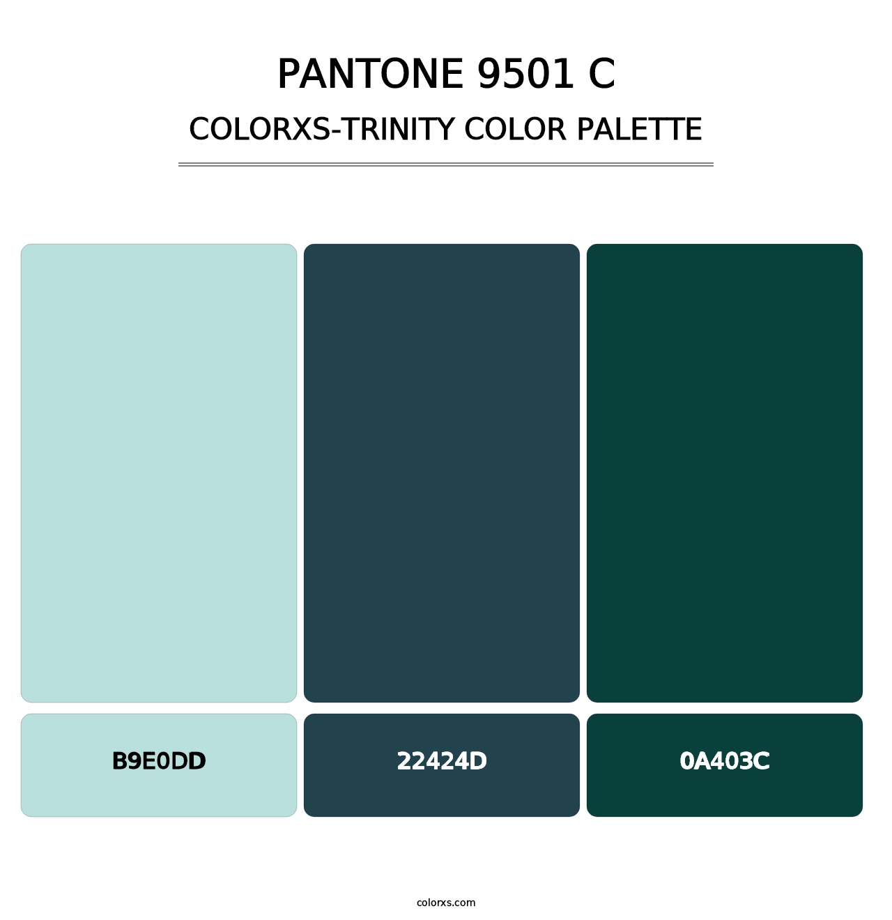 PANTONE 9501 C - Colorxs Trinity Palette